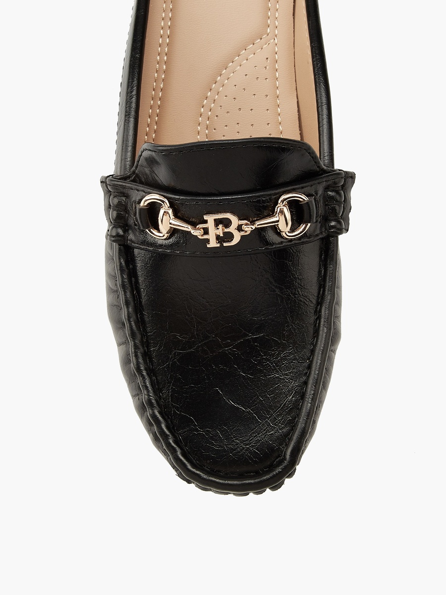 Horsebit Detail Slip-On Mules
