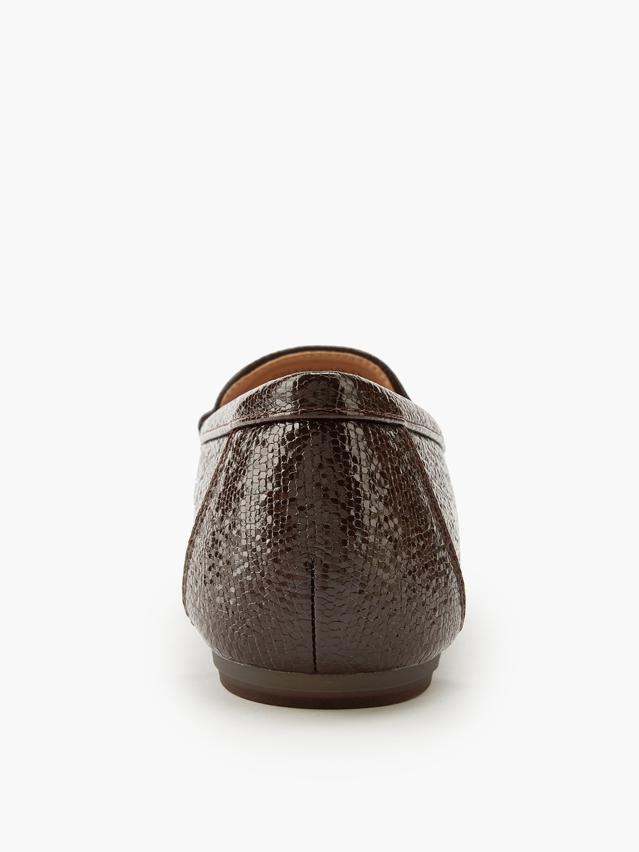 Textured Slip-On Moccasins