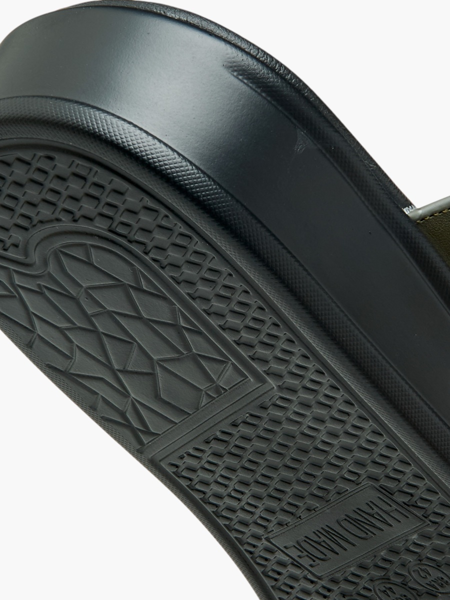 Textured Slip-On Arabic Sandals with Toe Loop