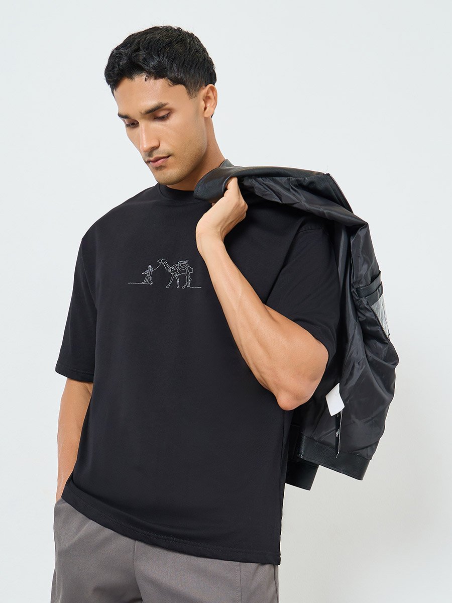 Men Oversized Cotton T-Shirt