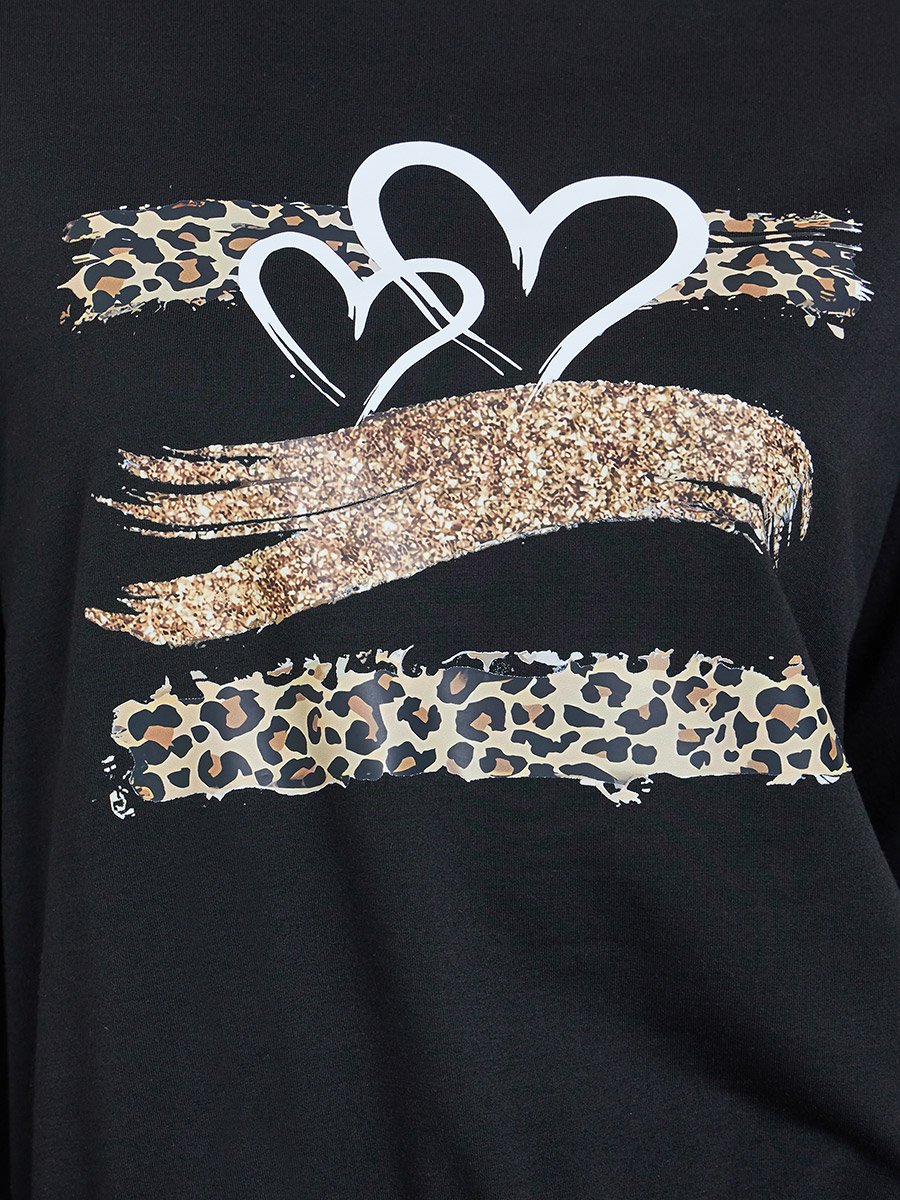Black Long Sleeve Regular Fit T-Shirt