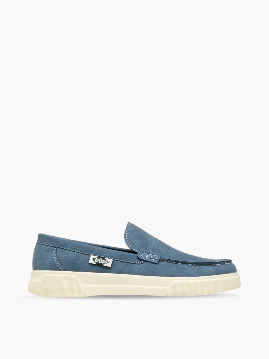 Men Solid Slip-On Loafers