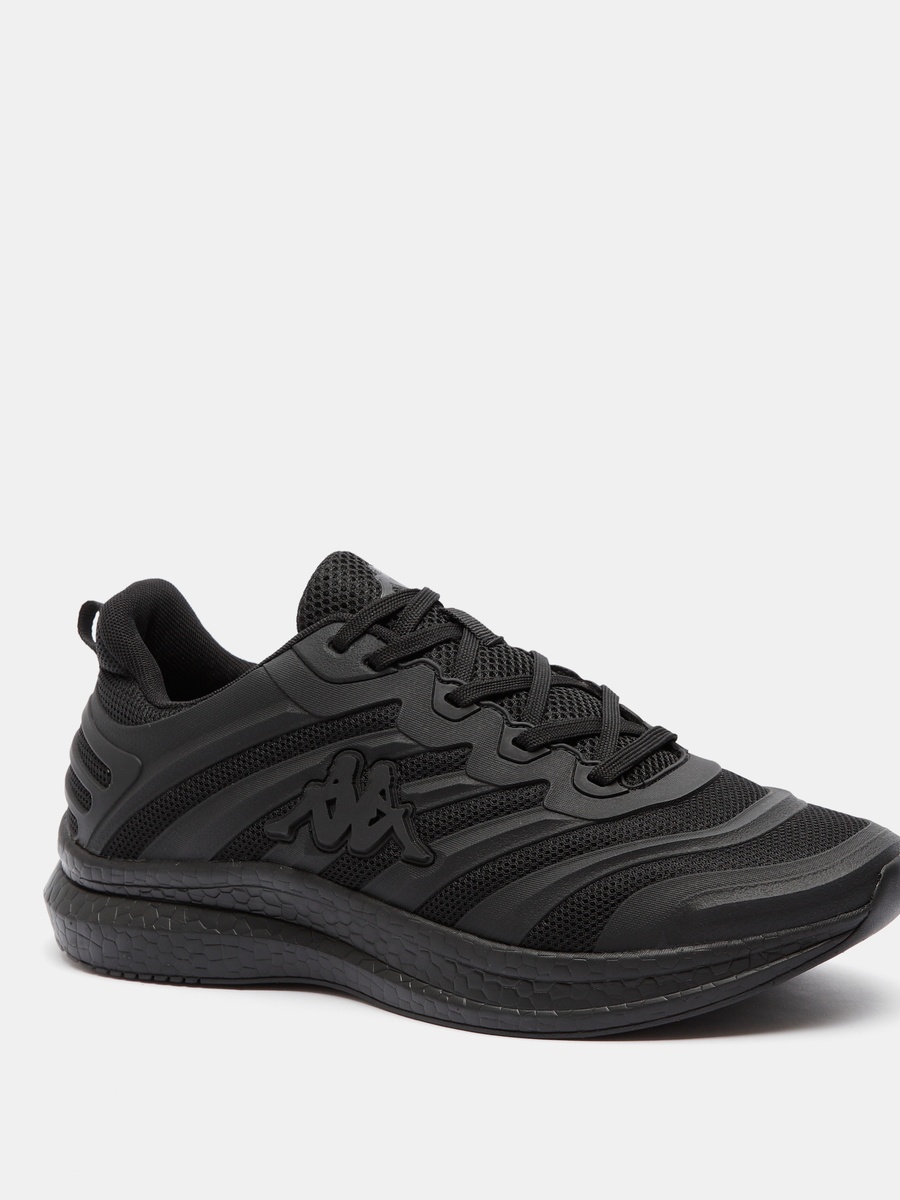 Men Textured Sneakers Shoes with Lace-Up Closure