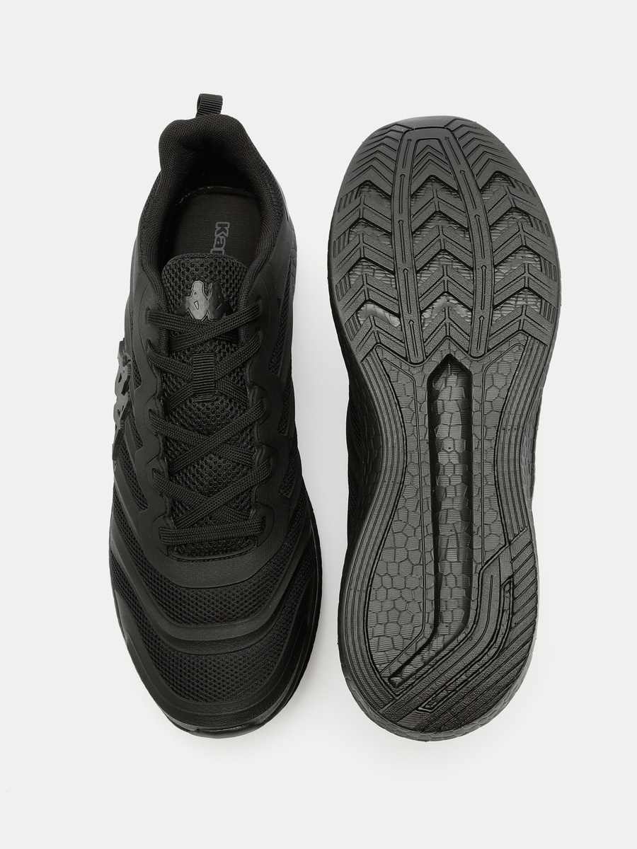 Men Textured Sneakers Shoes with Lace-Up Closure