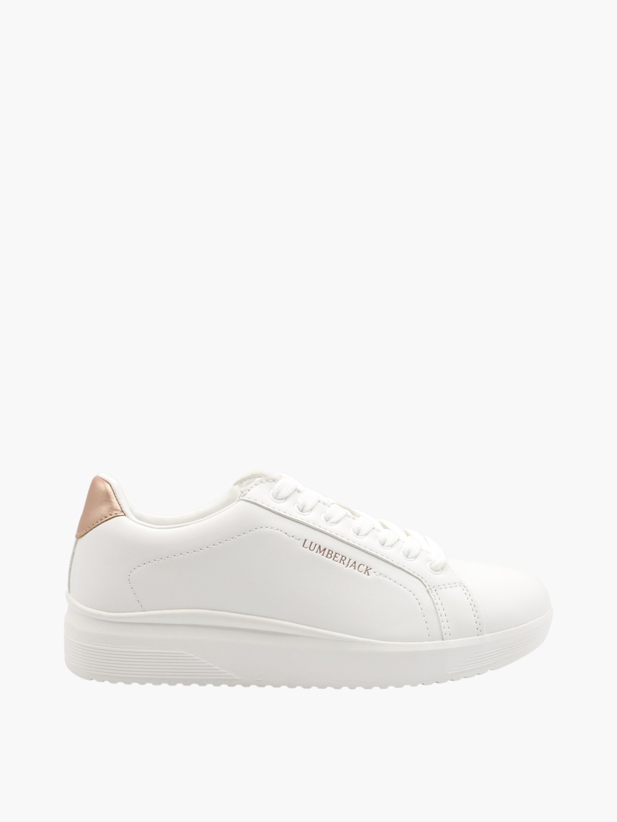 Women Logo Print Lace-Up Sneakers
