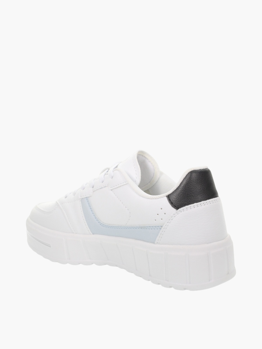 Women Panelled Lace-Up Sneakers