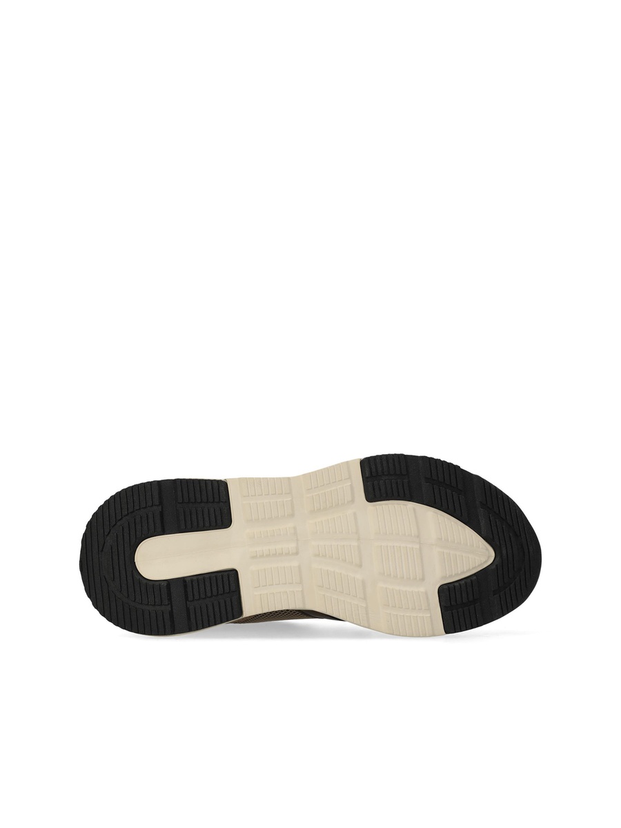 Textured Sneakers with Lace-Up Closure