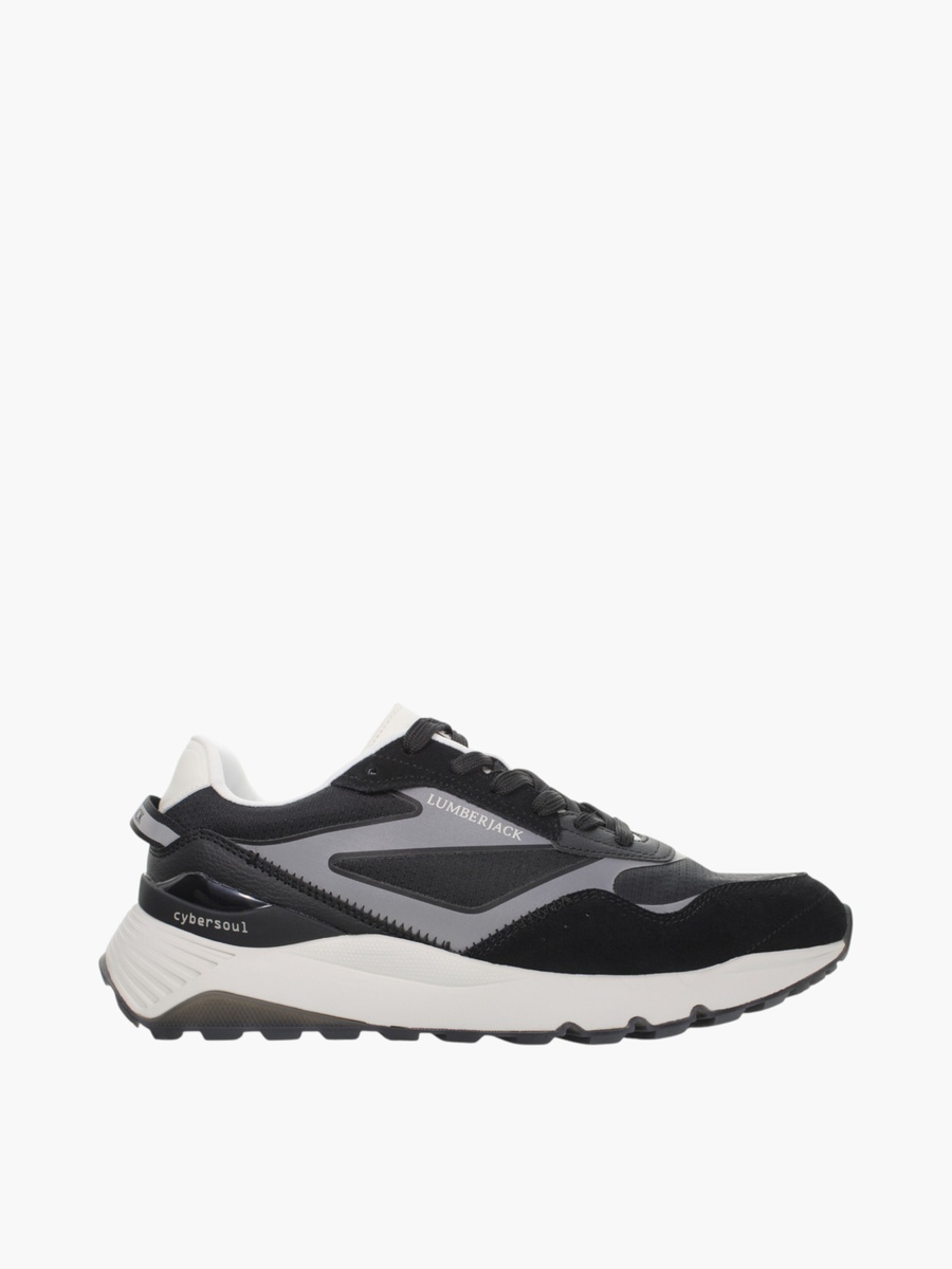Men Panelled Lace-Up Sneakers