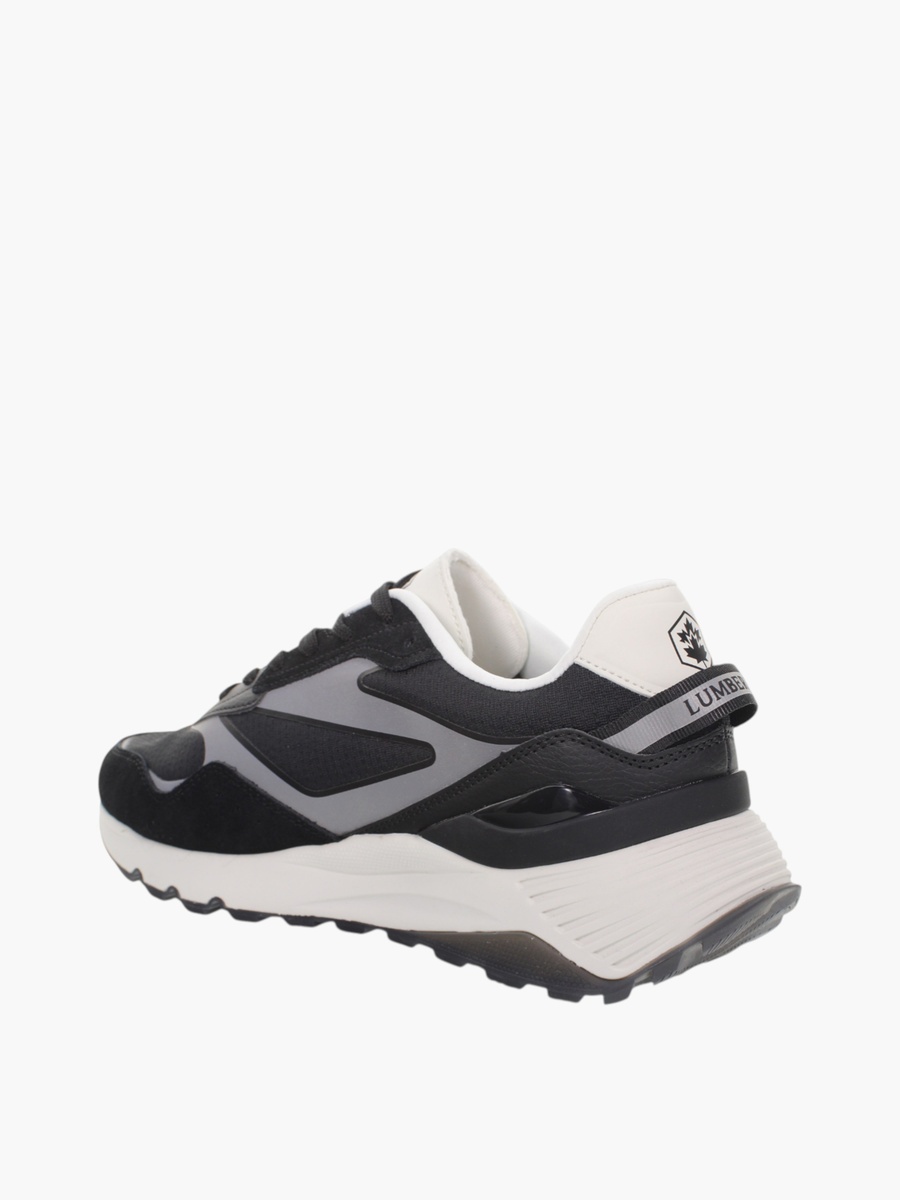 Men Panelled Lace-Up Sneakers