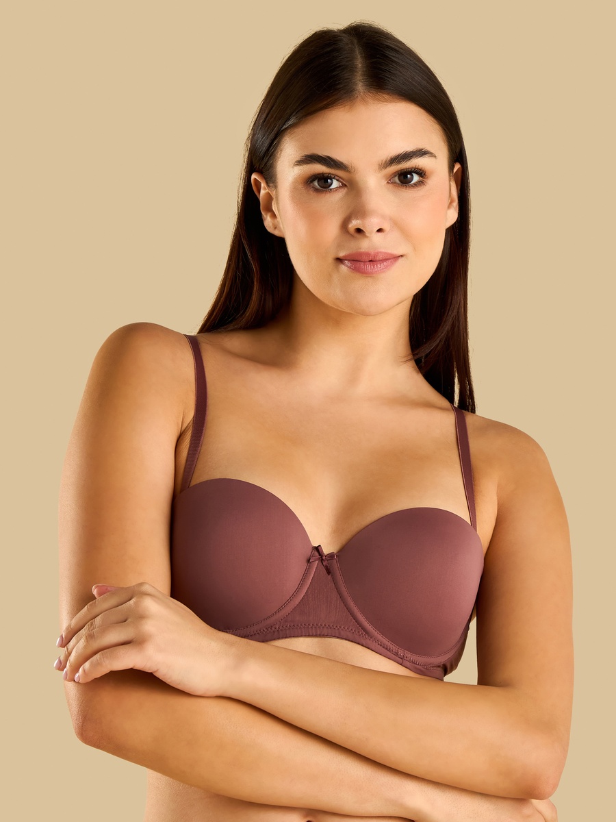 Pack of 2 - Plain Balconette Bra