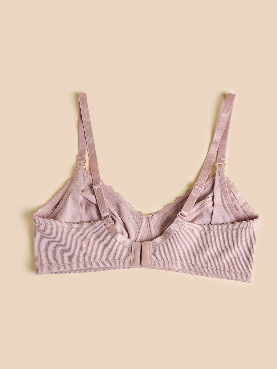 Ribbed Non Padded Maternity Bra