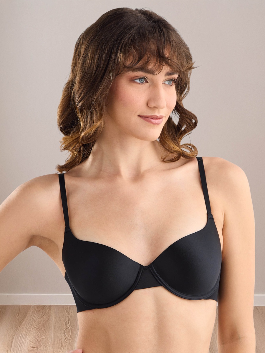 Plain Padded Wired Demi Bra