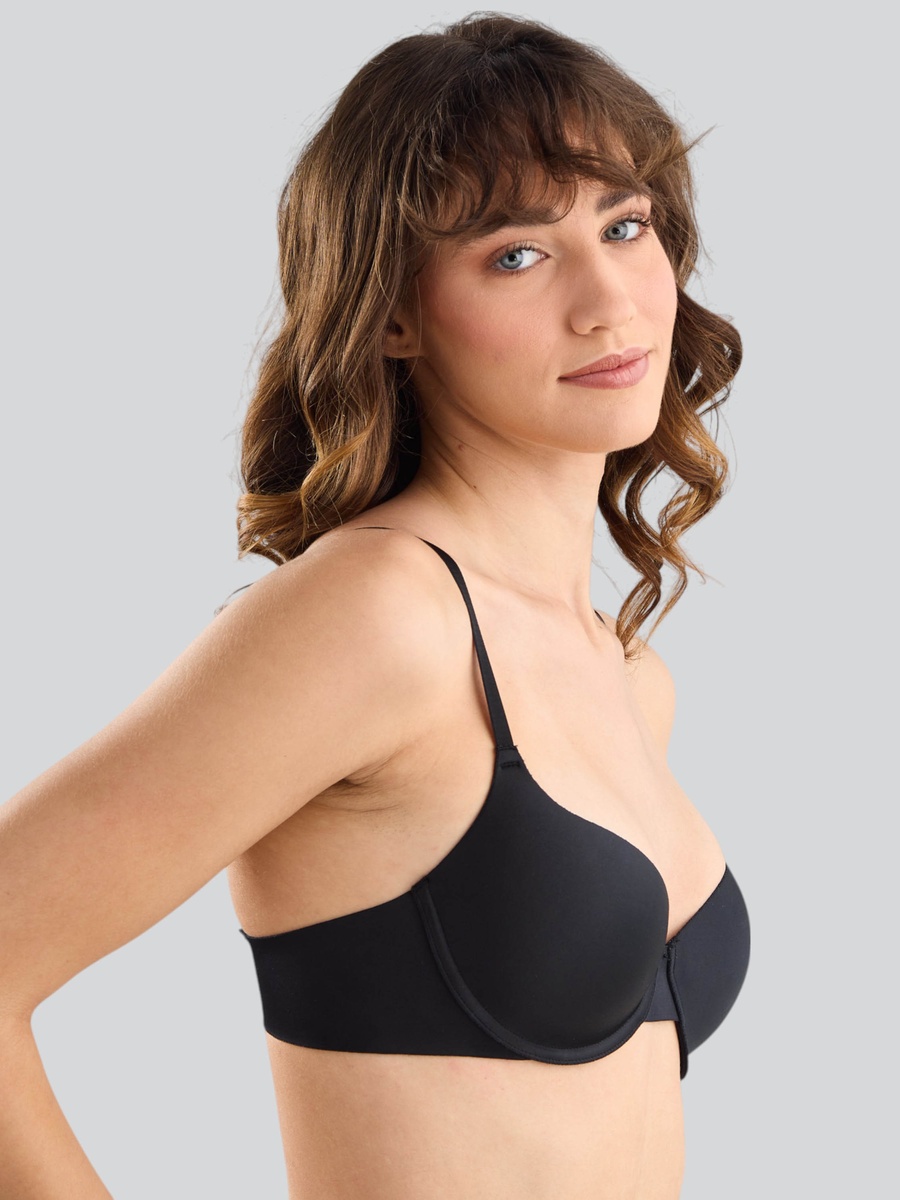 Plain Padded Wired Demi Bra
