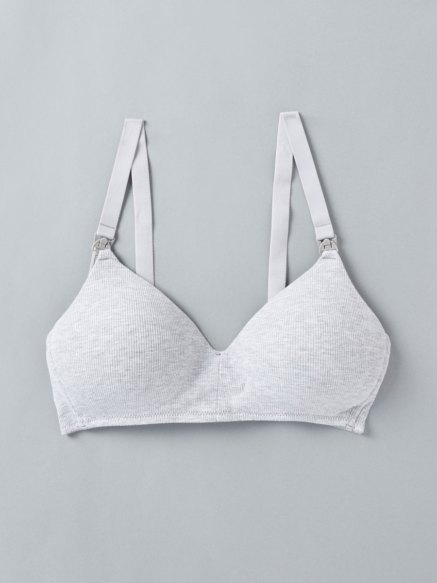 Ribbed Padded Maternity Bra