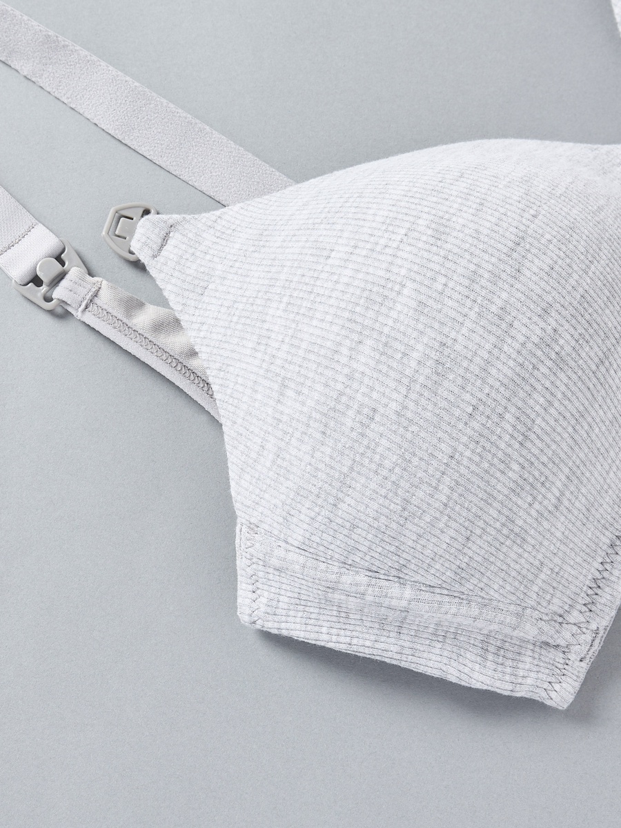 Ribbed Padded Maternity Bra
