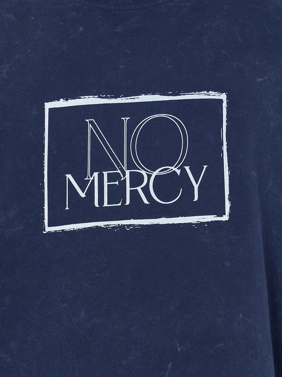 Men Oversized Washed Crew Neck T-Shirt