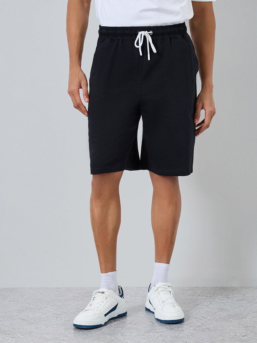 Men Cotton Oversized T-Shirt and Shorts Co-Ords