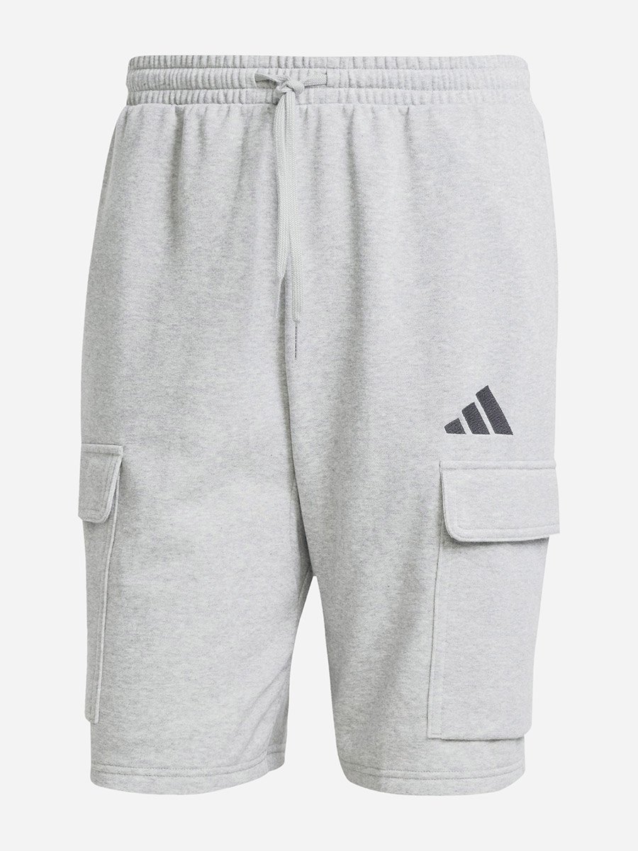 Essentials Feelcozy French Terry Cargo Men Shorts Grey