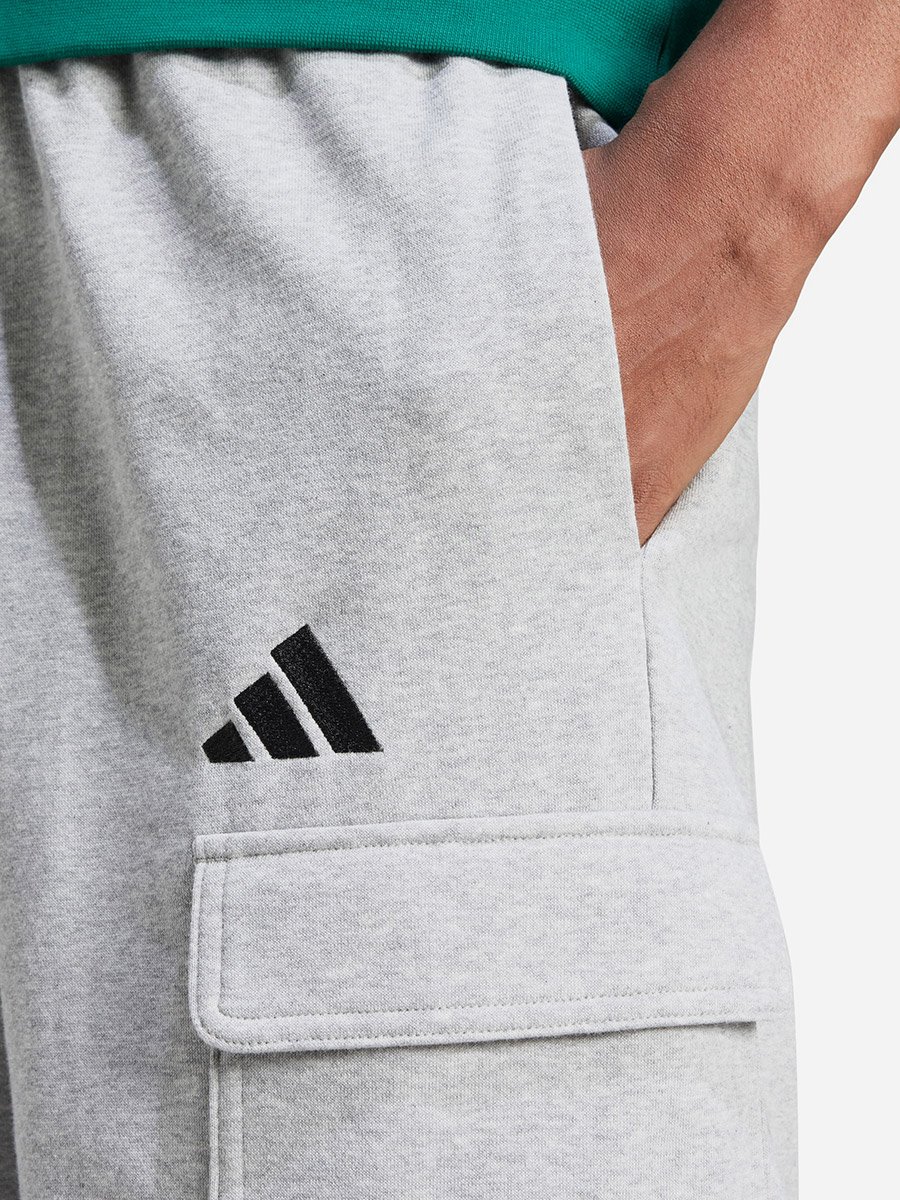 Essentials Feelcozy French Terry Cargo Men Shorts Grey