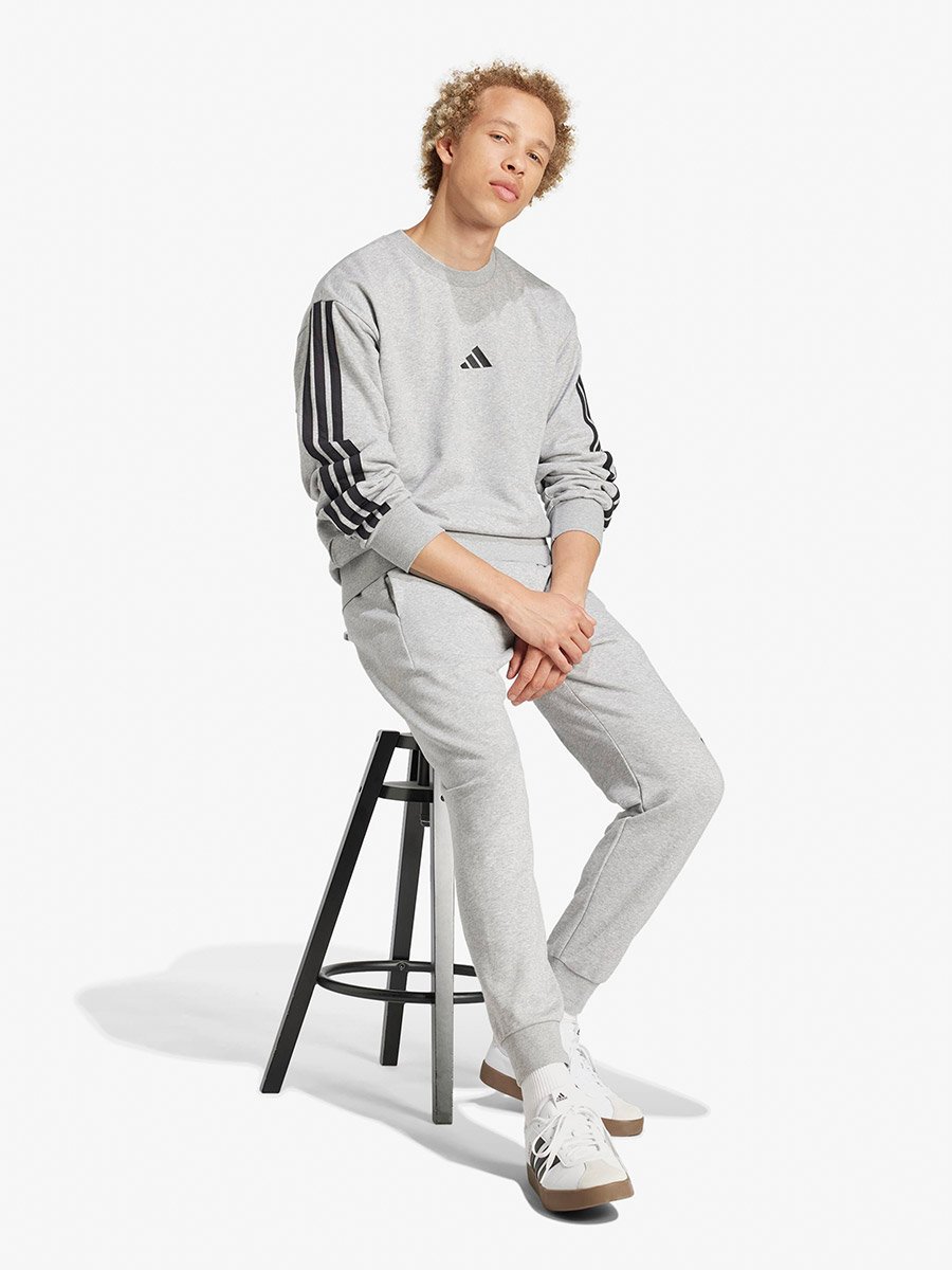 Essentials Big Logo French Terry Men Pants Grey