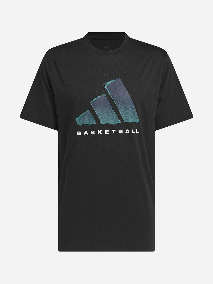 Basketball Men Graphic T-Shirt Black