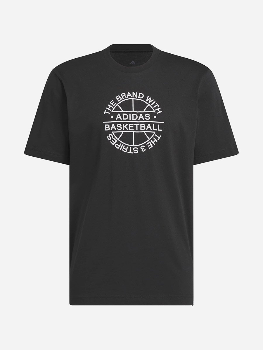 Basketball Emblem Men Graphic T-Shirt Black