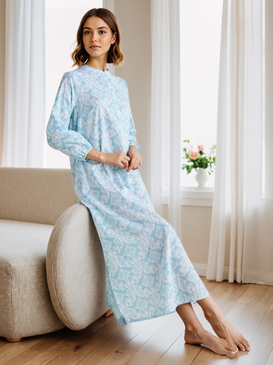 Printed Night Gown
