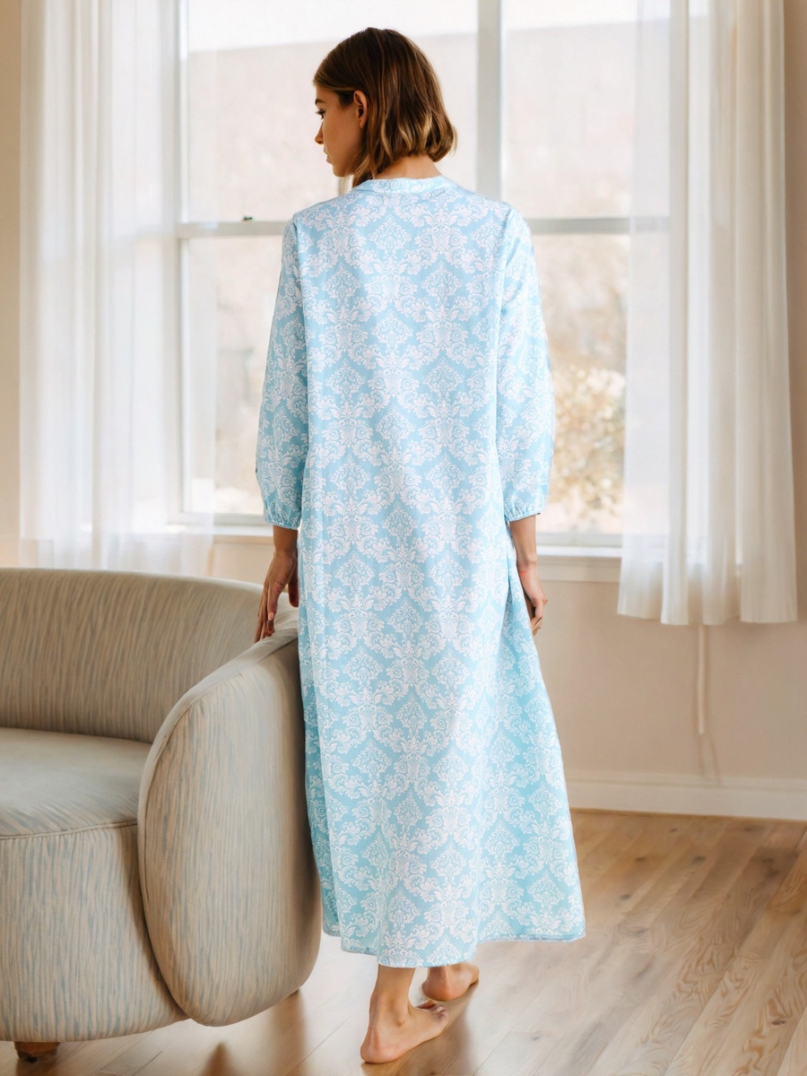 Printed Night Gown