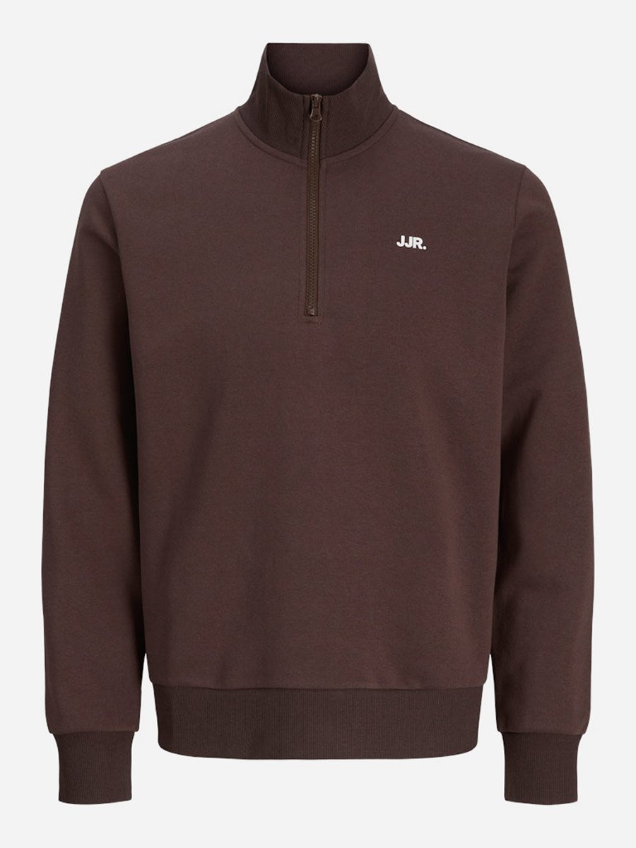 JREBREBEL Half-Zip Knit Sweater