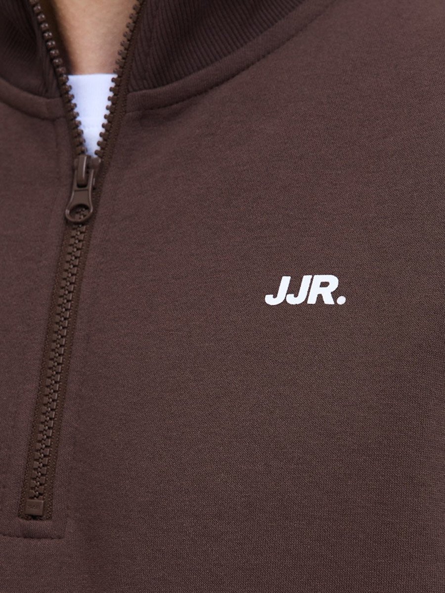 JREBREBEL Half-Zip Knit Sweater