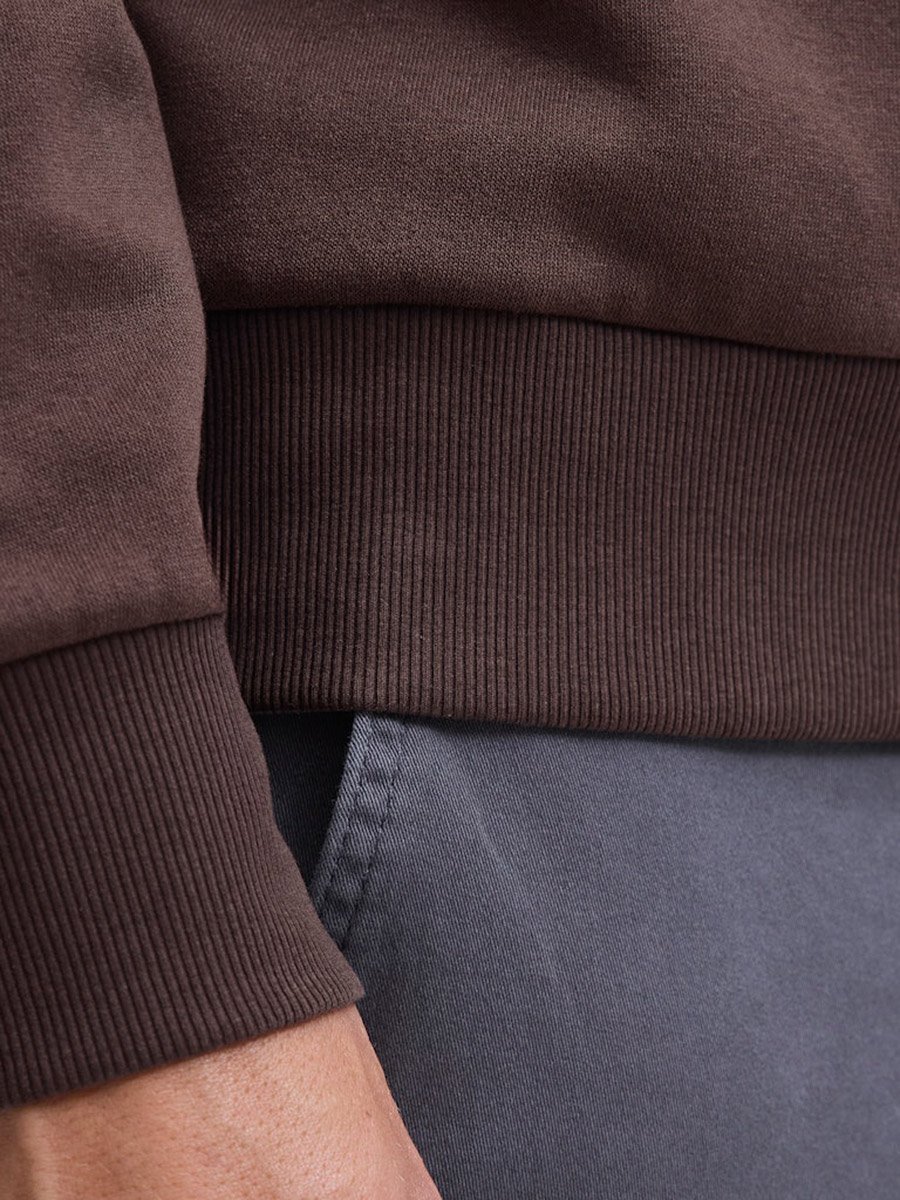 JREBREBEL Half-Zip Knit Sweater