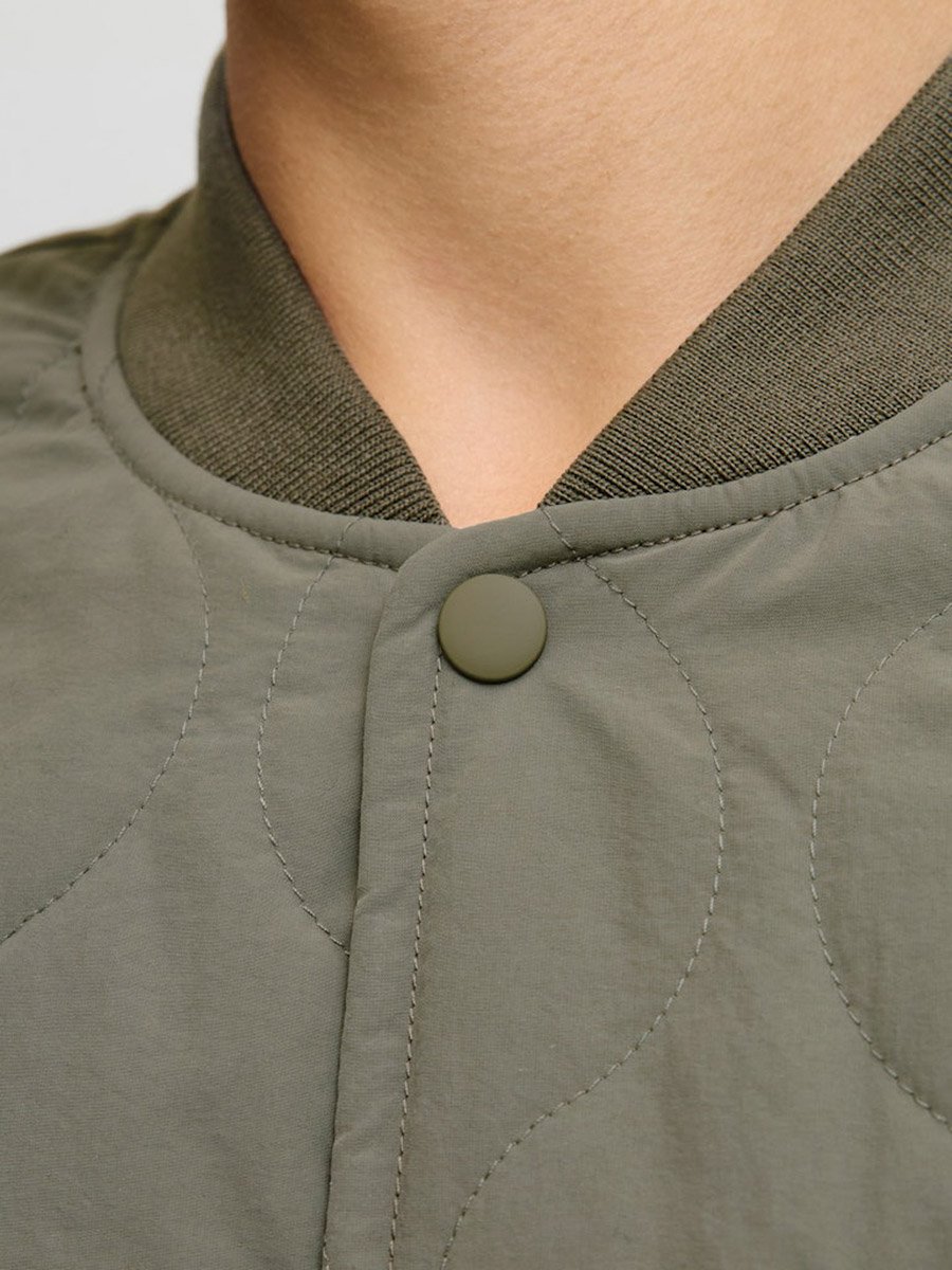 JJHERO Quilted Look Liner Jacket