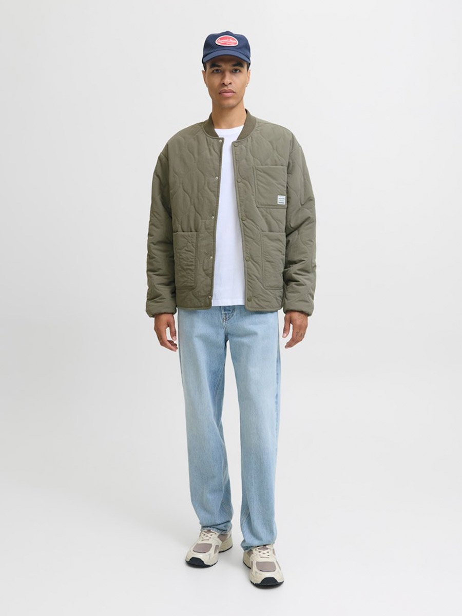 JJHERO Quilted Look Liner Jacket
