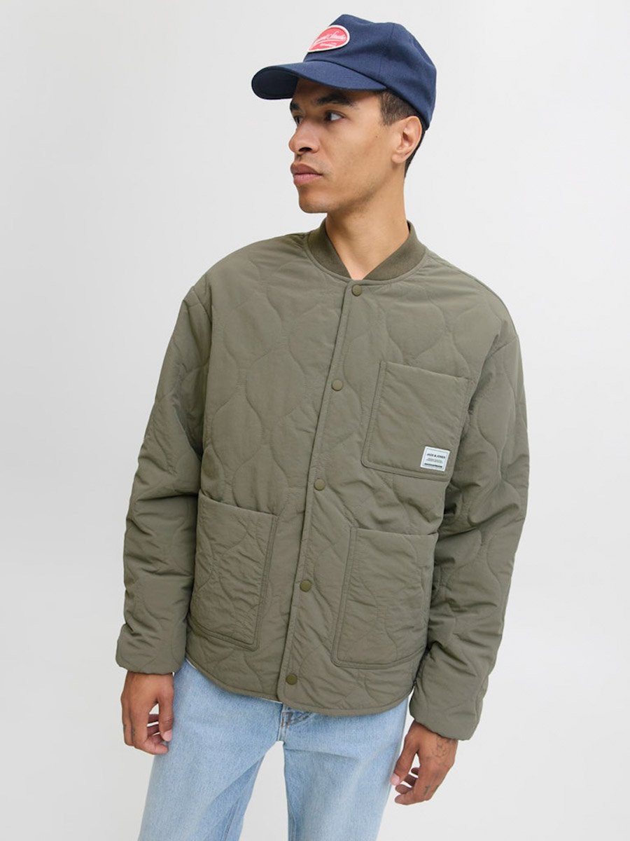 JJHERO Quilted Look Liner Jacket