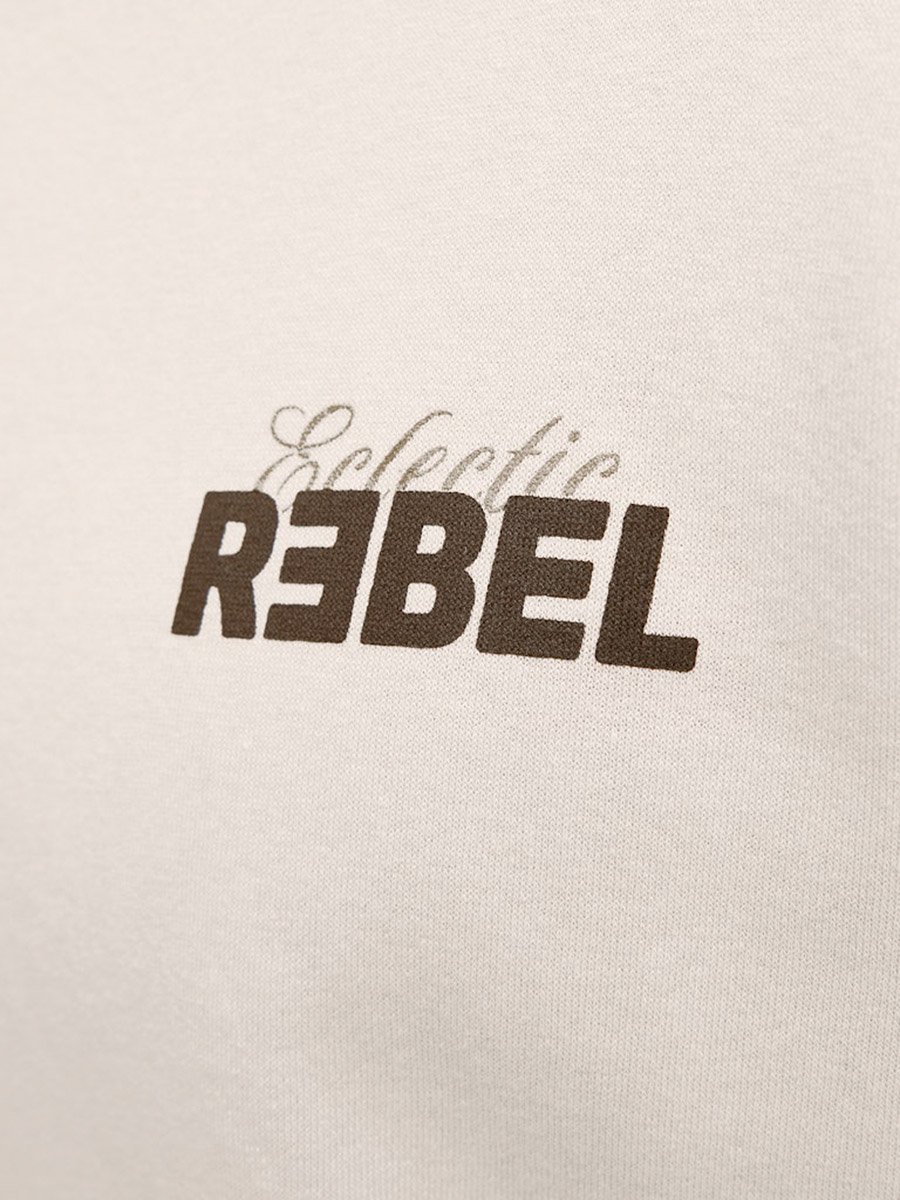 JREBJIM Back Text Graphic Sweatshirt