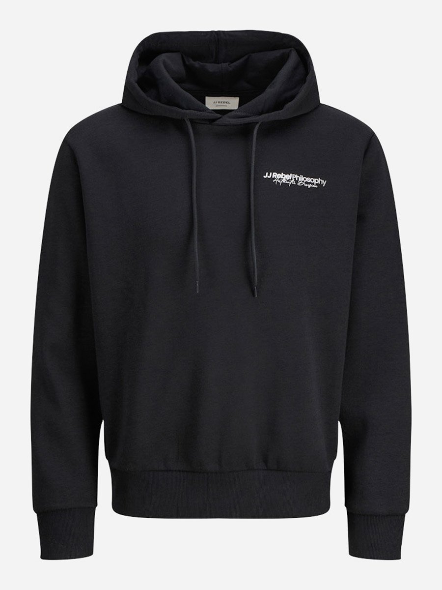 JREBZACK Minimal Print Hoodie