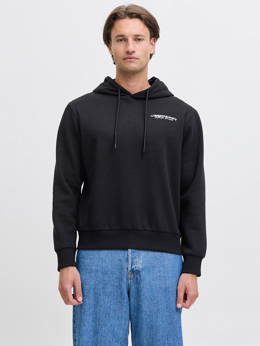 JREBZACK Minimal Print Hoodie
