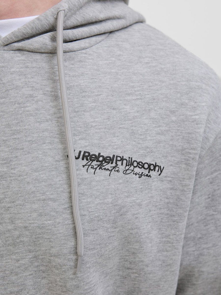 JREBZACK Minimal Print Hoodie