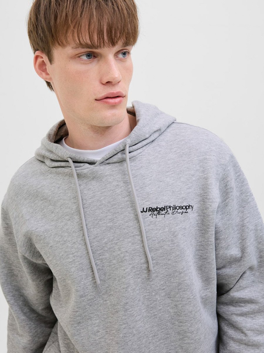 JREBZACK Minimal Print Hoodie