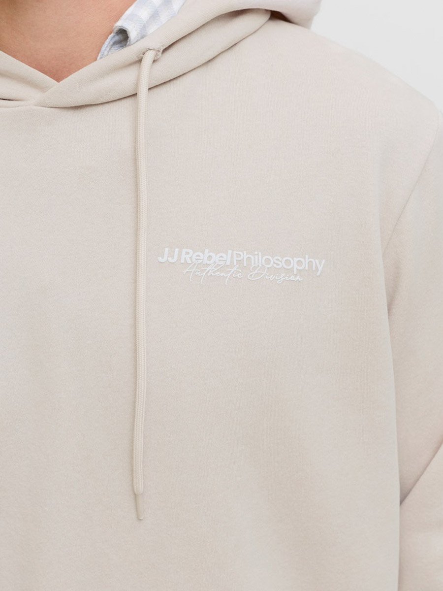 JREBZACK Minimal Print Hoodie