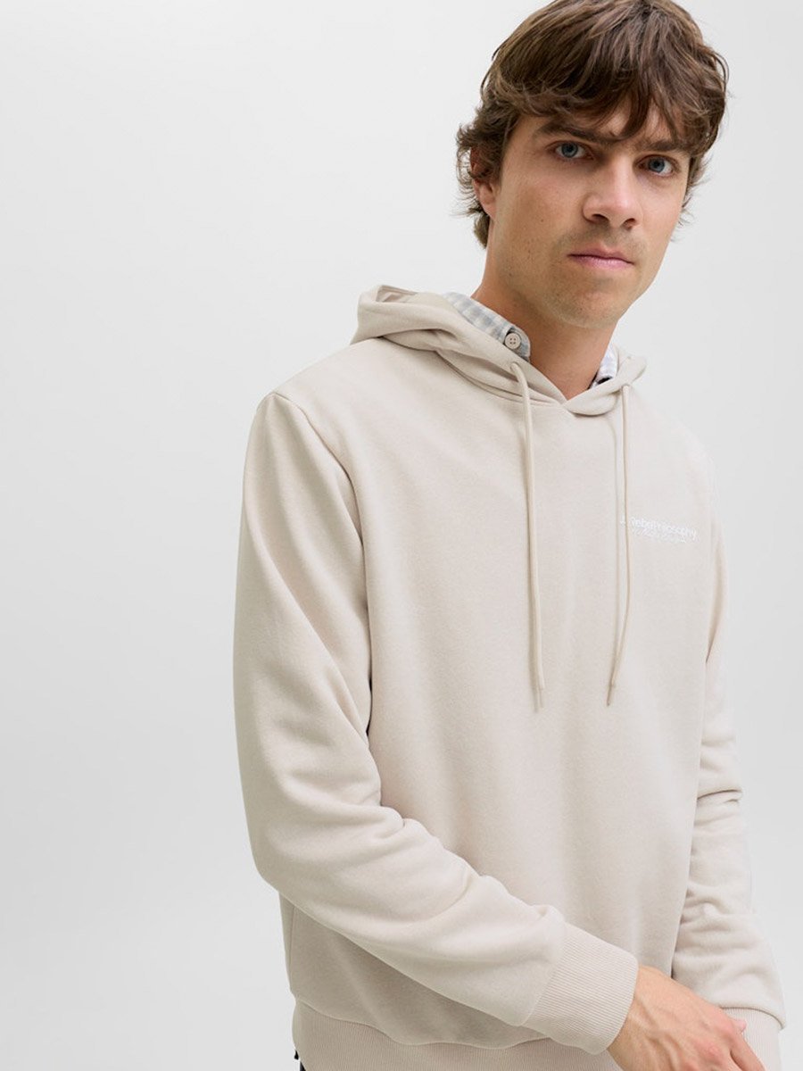 JREBZACK Minimal Print Hoodie
