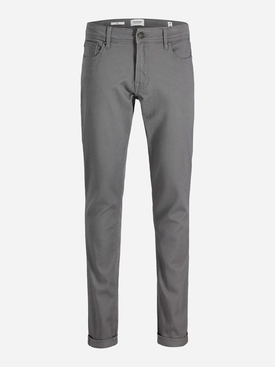 Men Charcoal Jpstglenn Original 014 Pants
