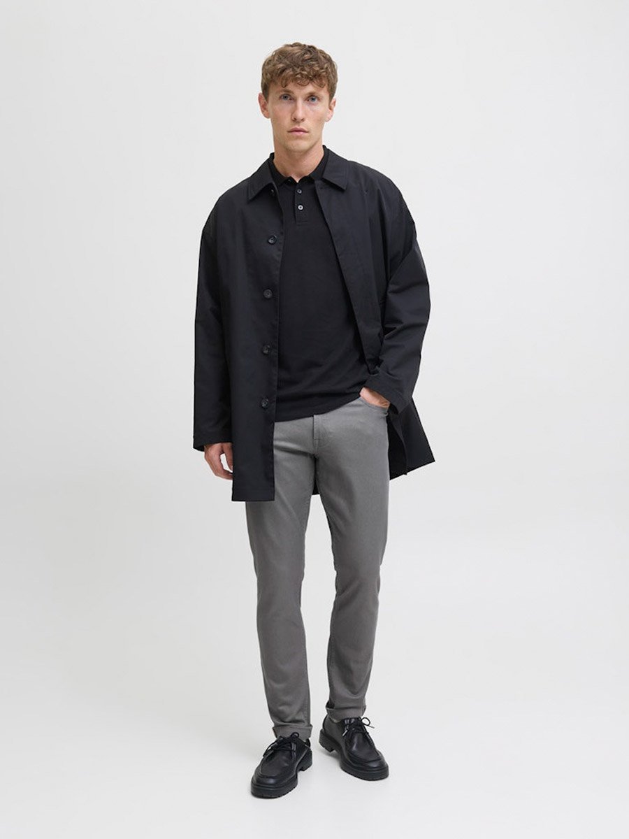 Men Charcoal Jpstglenn Original 014 Pants