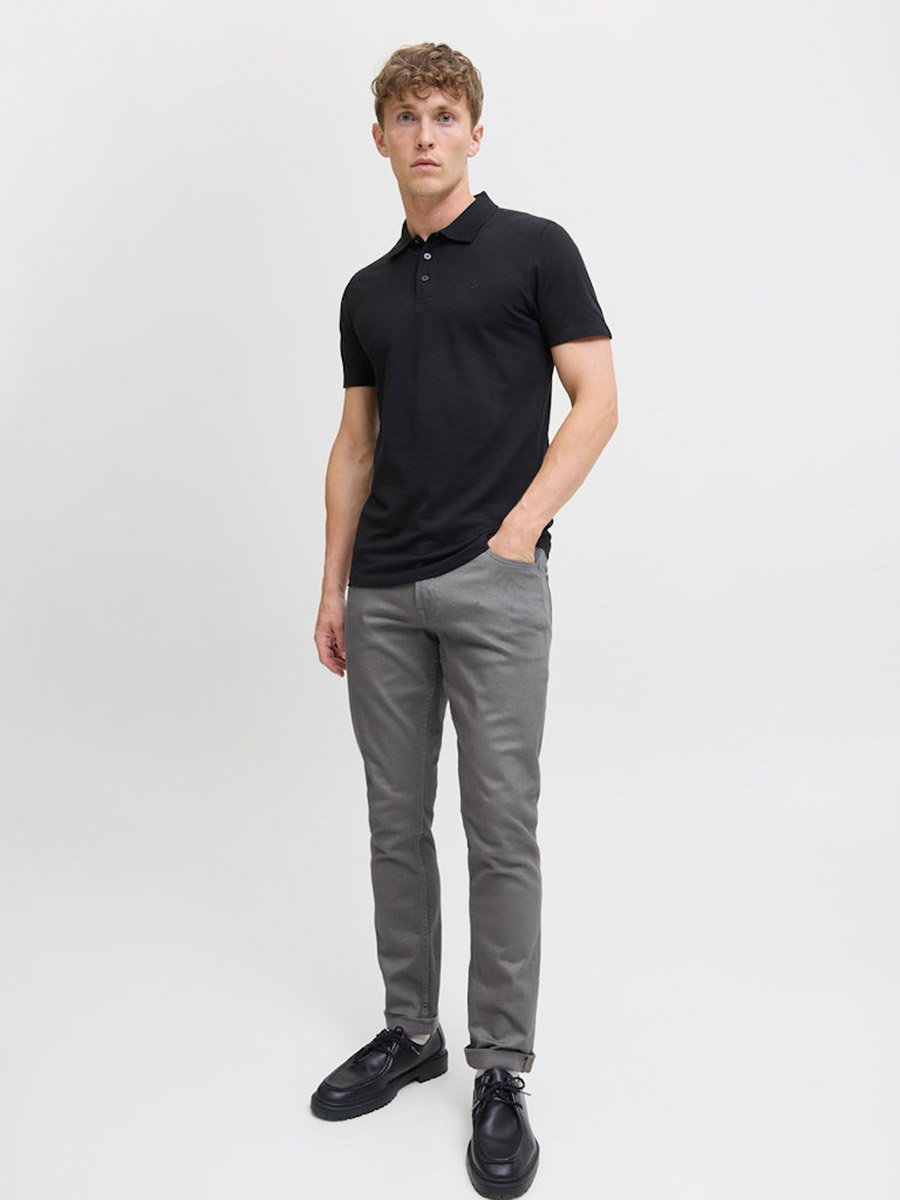 Men Charcoal Jpstglenn Original 014 Pants