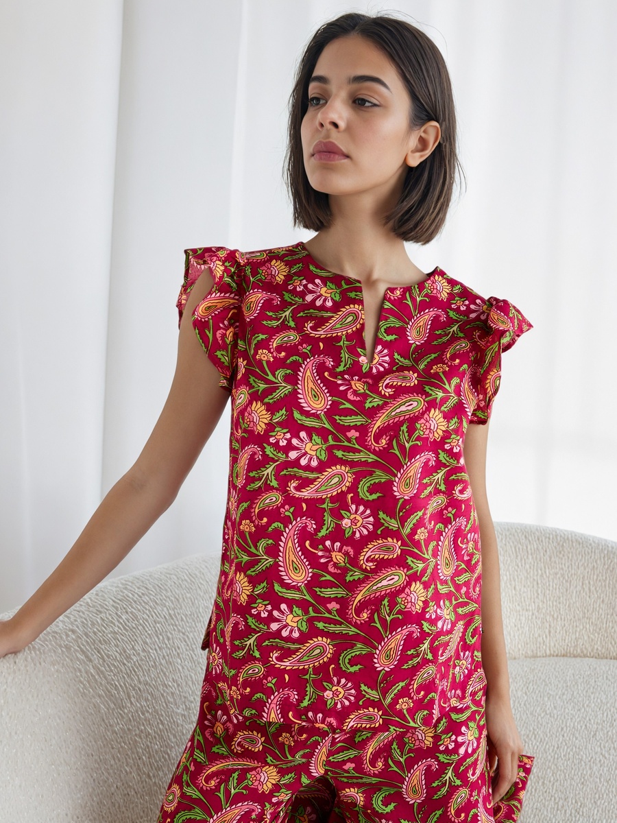 Printed Pyjama Set