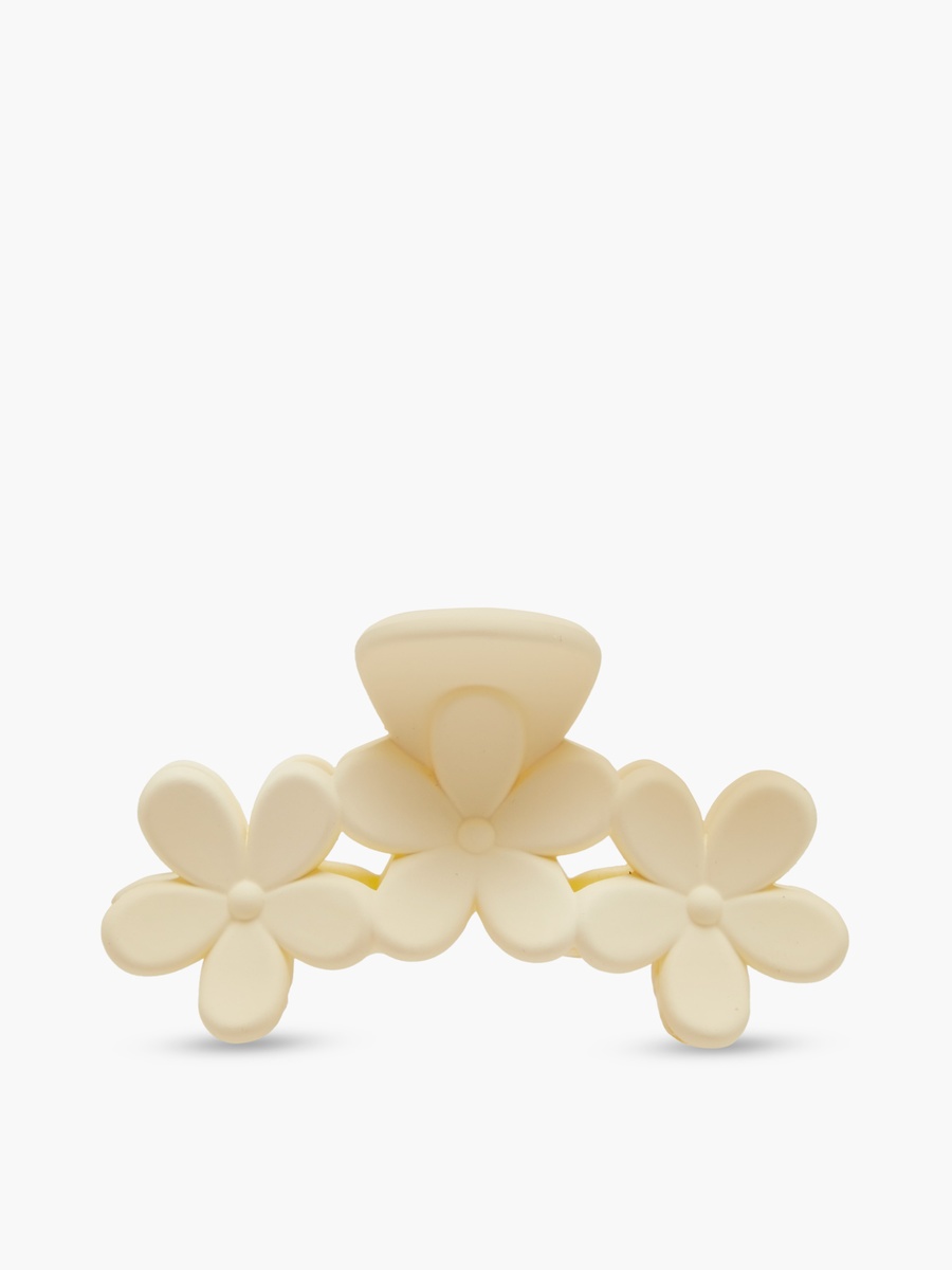 Floral Accent Hair Clamp - Set of 4