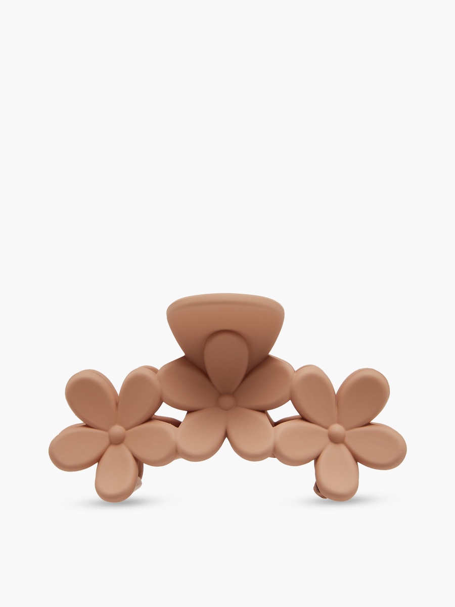 Floral Accent Hair Clamp - Set of 4
