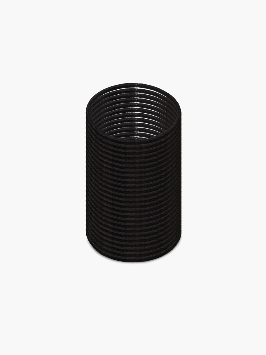 Solid Elasticated Hair Tie - Set of 50