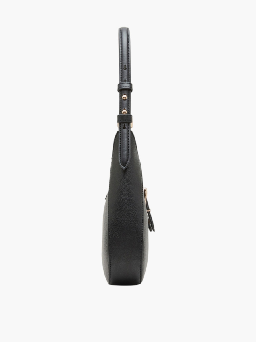 Textured Shoulder Bag with Adjustable Strap