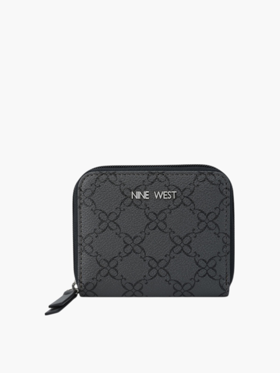 Printed Zip Around Wallet